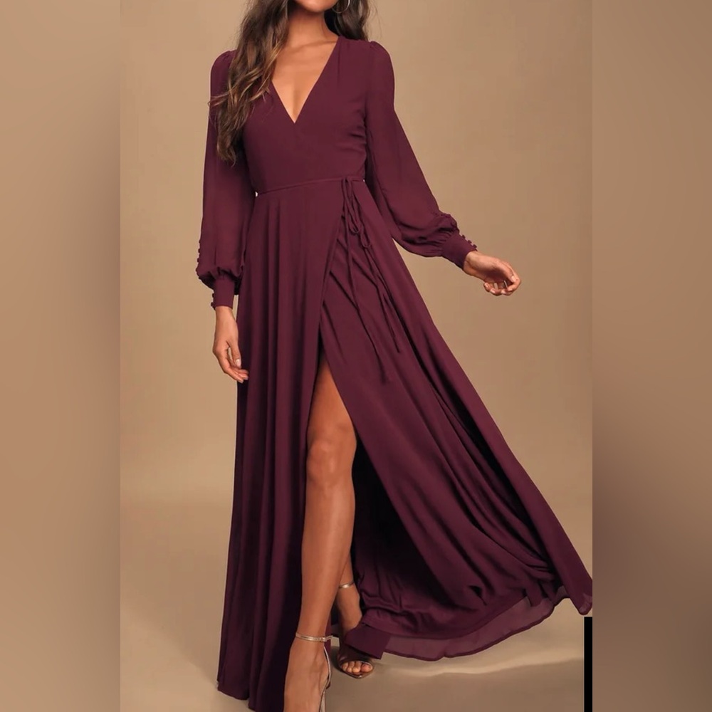 Wrap Dress Size L Lulus